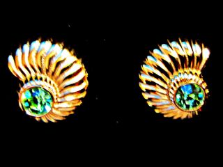 Joan Rivers Shell Earrings Deidre Hall 7 1 2 Pastel Crystal Bracelet