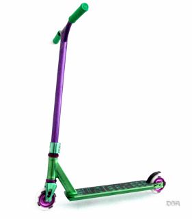 New Blunt Envy Pro Complete Scooter in Green Purple Free Scooter Tool