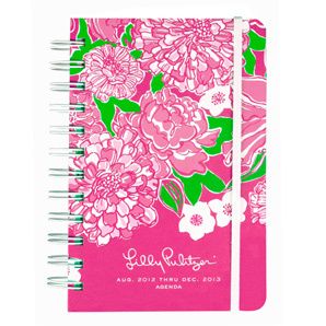 Lilly Pulitzer Small Agenda Pocket Day Planner May Flowers 2012 2013
