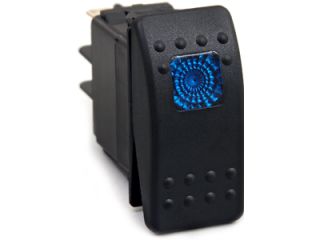 DayStar KU80011 Rocker Switch Blue Light