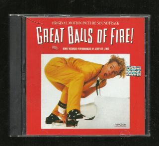  of Fire CD Polydor Soundtrack Jerry Lee Lewis Dennis Quaid