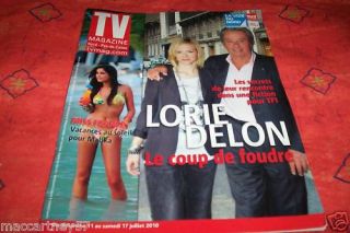 Revue TV Magazine Du Pas de Calais Alain Delon Lorie