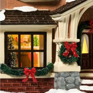 Dept 56 Christmas at Grandmas Original Snow Village Lit Lighted