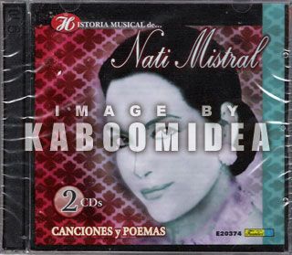  Mistral Historia Musical Canciones Y Poemas 2 CD Set New SEALED