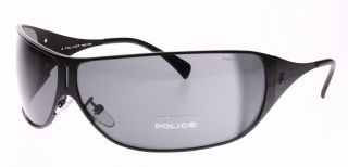 Genuine New 8296 Police Sunglasses S8296 531 F Black Frame