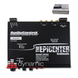 AudioControl The Epicenter in Dash LCD EQ Digital Bass Restoration