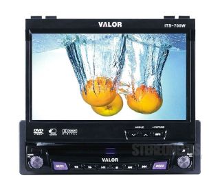 Valor Its 700W 7 in Dash Touchscreen Monitor Indash Car DVD CD 
