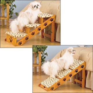 New Convertible Pet Dog Puppy Cat Stairs Ramp Bed Couch