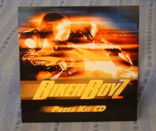 Biker Boyz Laurence Fishburne Derek Luke Movie Digital CD Press Kit
