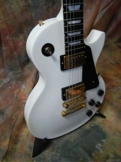 2006 Gibson Les Paul Studio White Ebony Neck Gold HDWR 490R 498T OHSC