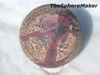  Paint Rock Sphere Natural Stone Art Death Valley California