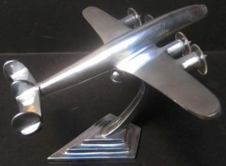  Lockheed Constellation Aluminum Desktop Model Airplane Deco