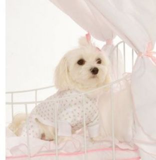 Designer Dog Clothes Pink Flower Pajamas XXS Large XLarge