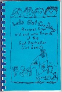1992 EAST ROCHESTER NY GIRL SCOUTS LETS GET COOKING COOKBOOK