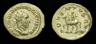 Trajan Decius AR Antoninianus Super Detail E425