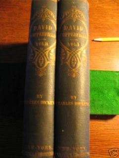  David Copperfield 1st Harper's Edition 1852