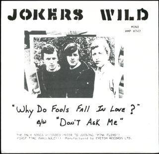 JOKERS WILD FEATURING DAVID GILMOUR BEFORE HE JOINED PINK FLOYD ONLY
