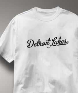 Detroit Lakes Minnesota MN Metro Souvenir T Shirt XL