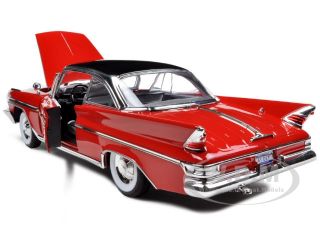  scale diecast model car of 1961 desoto adventurer red die cast model