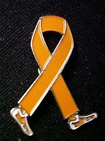 Deep Vein Thrombosis Awareness Month Is March Orange Ribbon Walking