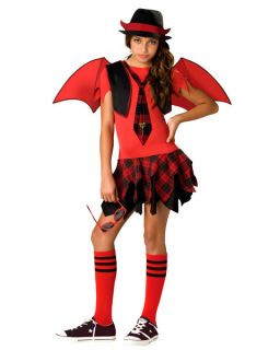 Tween Delinquent Devil Halloween Costume