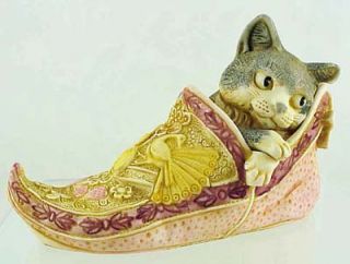Harmony Kingdom Sharazade Cat in Magic Slipper Le 282 3 600