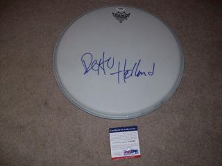 The Offspring Dexter Holland Signed Autographed Drumhead PSA DNA COA