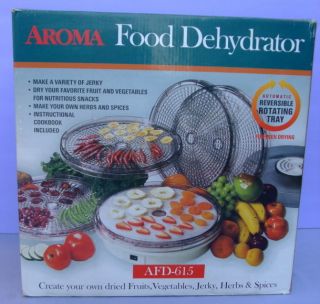 Aroma Electric 5 Tray Food Dehydrator AFD 615