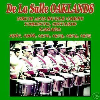 De LaSalle Oaklands 1967 68 70 73 74 75 Drum Corps CD