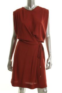 Diane Von Furstenberg New Teresia Red Cap Sleeves Wear to Work Dress 4