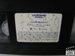 Terrorvision VHS Diane Franklin Gerrit Graham