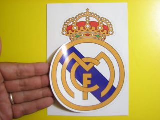 Soccer Decal Sticker Real Madrid Spain 4 5 x 6
