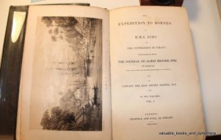 Expedition to Borneo HMS Dido Travel Keppel 1846 2 Vols Original