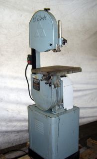 delta 14 vertical band saw stock number 4188 model 28 303f serial no