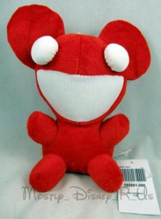Deadmau5 Red Mouse 8 Collectible Plush Toy Doll Officially Licensed