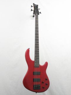 Dean E10AMRD Edge 4 String Electric Bass Guitar in Classic Red Blem