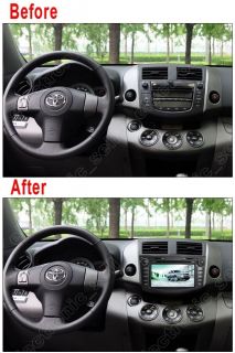 Multimedia Car Radio DVD Player GPS Navigation System for Toyota RAV4