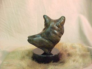 Dennis Anderson Red Fox Ed Bronze Art Sculpture