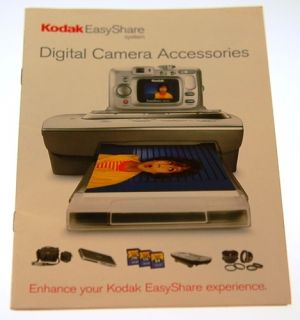 Kodak EasyShare Digital Camera Accessories Manual