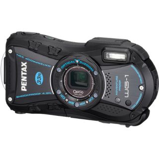 Pentax Optio WG 1 GPS 14MP 5X Waterproof Digital Camera Black