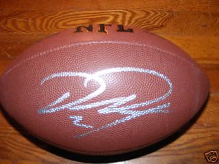 Dennis Dixon Autographed NFL Football Oregon Steelers
