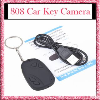 Car Key 808 Micro Mini Hidden Camera Digital Video Audio Recorder DVR