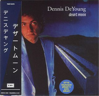 Dennis DeYoung Desert Moon Mini LP CD OBI