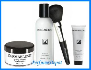  100 % authentic set includes 4 pieces of dermablend makeup a