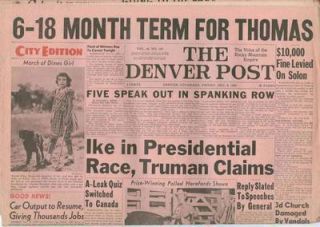  Denver Post City Edition Dec 9 1949