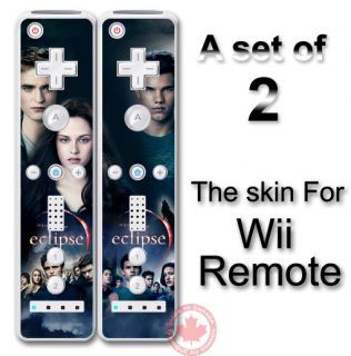Eclipse Jacob Edward Bella Skin Sticker for Wii Remote