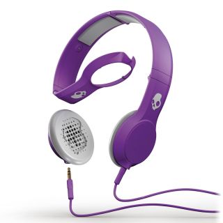  Cassette on Ear Headphones Supreme Sound Athletic Purple