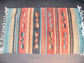  Hand loomed Wool Wall Hanging Rug Teotitian Del Valle Mexico