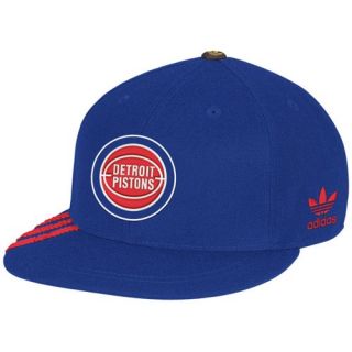 Adidas Detroit Pistons Royal Blue Championship Years Fashion Fitted