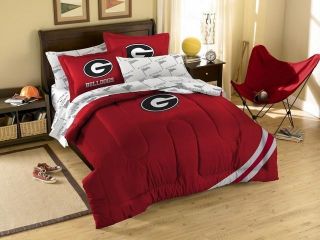 Georgia Bulldogs UGA Bed in A Bag Comforter Set